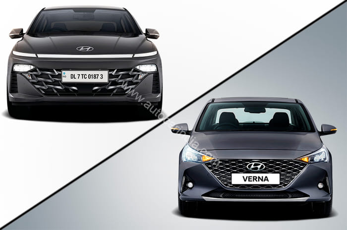 Hyundai Verna: new vs old